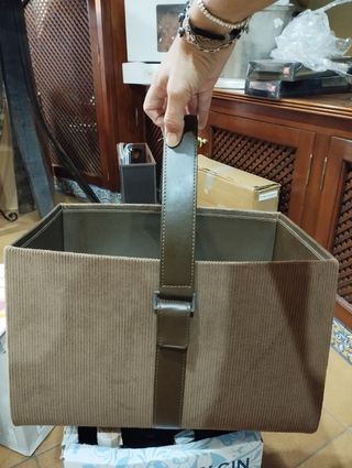 Revistero de cuero