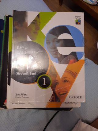 Libro inglés 1bachiller oxford key 