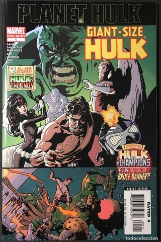 Planet Hulk #Giant-Size. MARVEL COMICS.
