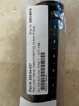 Repuesto tubo fox transfer. 225-04-037