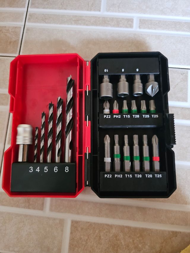 Kit di punte per avvitatore