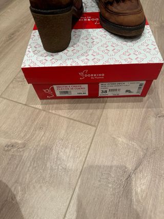 Botines de Dorking, de piel, usados 2 veces