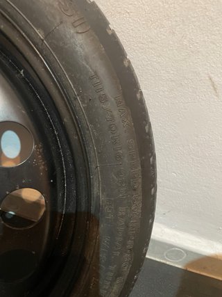 Rueda galleta opel r16 5/110