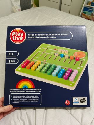 Juego de madera Montessori SIN USO