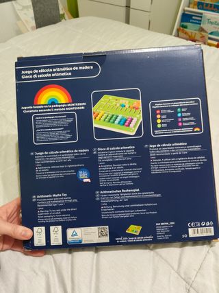 Juego de madera Montessori SIN USO