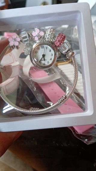 Pulsera reloj estilo pandora 