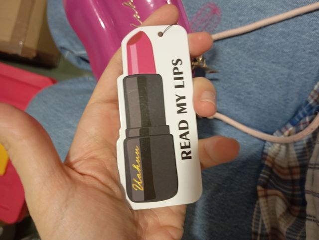 Bolso de mano labios