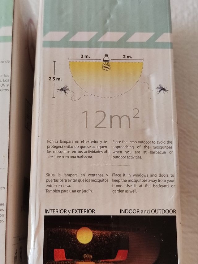 Lamparas antimosquitos