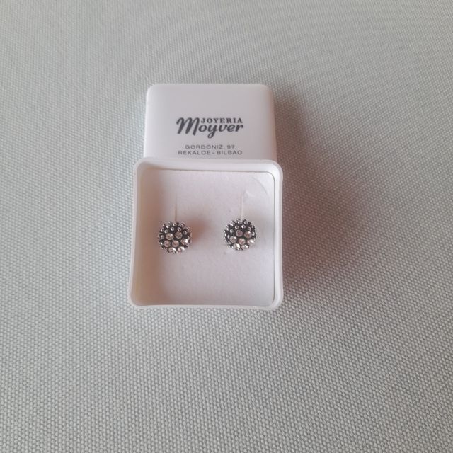 Sortija T/17 y Pendientes Plata + REGALO