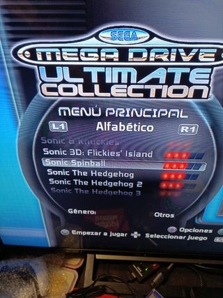 Ps3 Mega Drive Ultímate Collection 