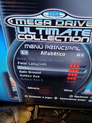 Ps3 Mega Drive Ultímate Collection 
