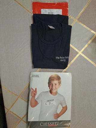 N°2 Cannottiere per bambino - 12 anni