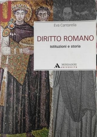Testo universitario Diritto Romano