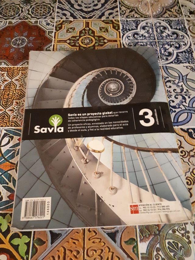 Libro de Matemáticas 3ESO  ISBN 9788467576221