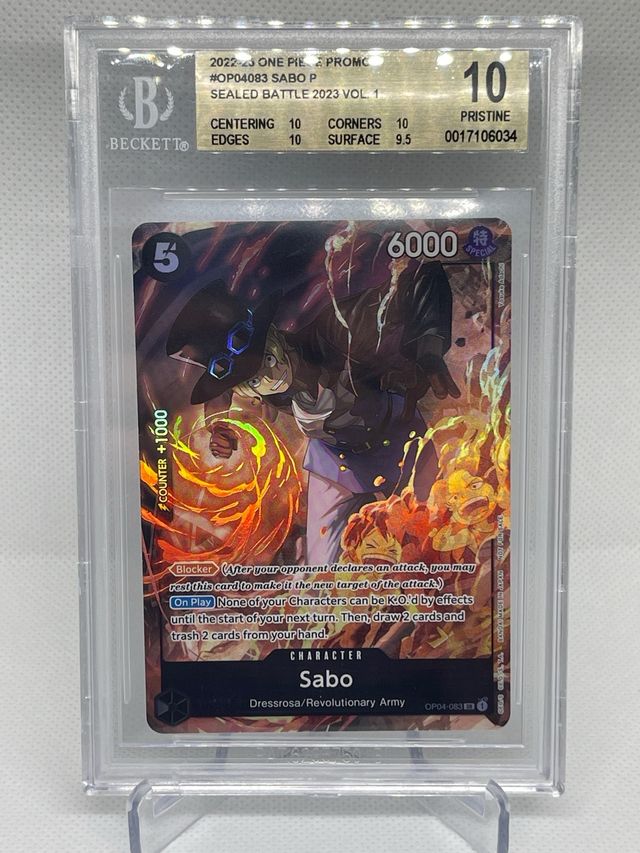 SABO WINNER 2023 INGLES BECKETT 10 