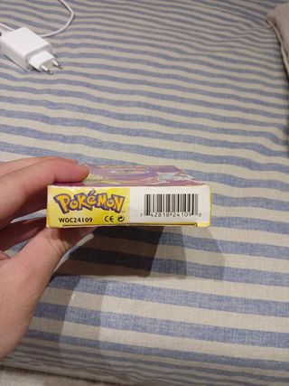 Caja mazo zap pokemon