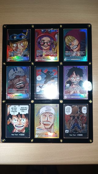 Marco negro para 9 cartas TCG