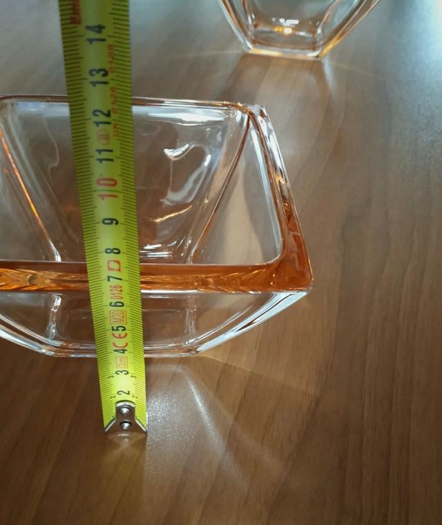 Ciotole vetro arancione