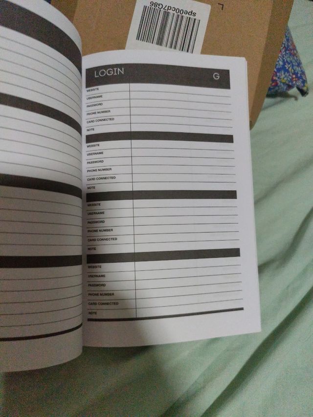 Libro delle password Galaxy