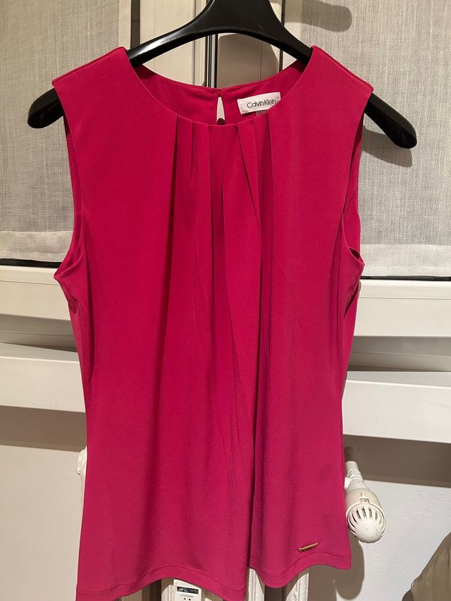 Top fucsia Calvin Klein