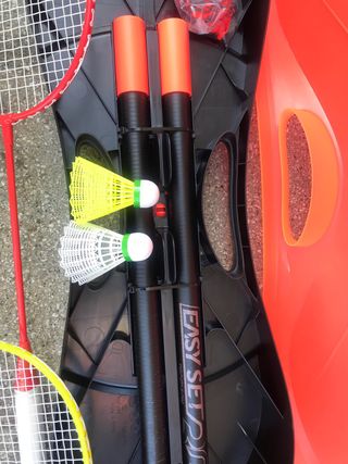 Set badminton portátil