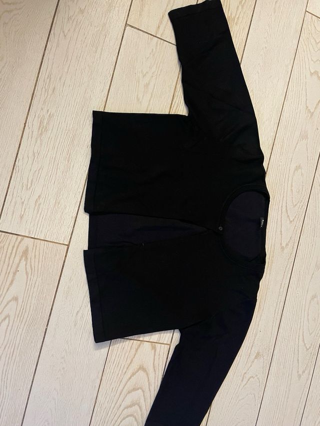 Cardigan corto Emme Marella nero