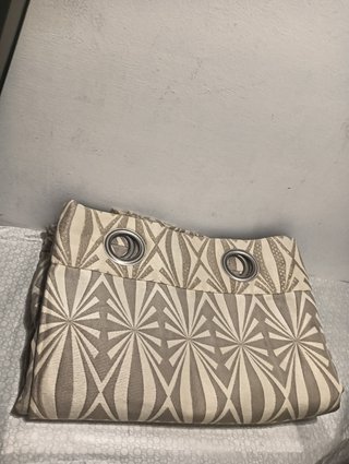 Cortina beige Brillante Maison du Monde NUEVA