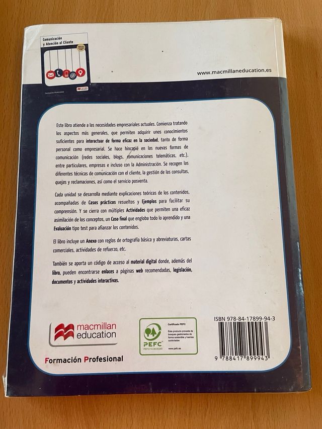 Libro comunicacion y Atencion al Cliente