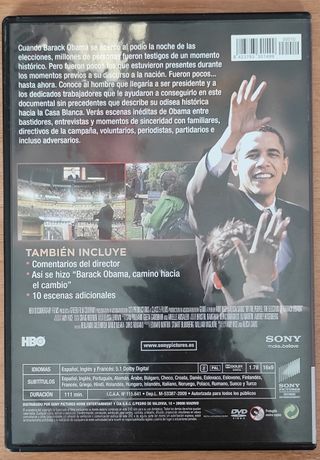 DVD DOCUMENTAL BARAK OBAMA CAMINO HACIA EL CAMBIO