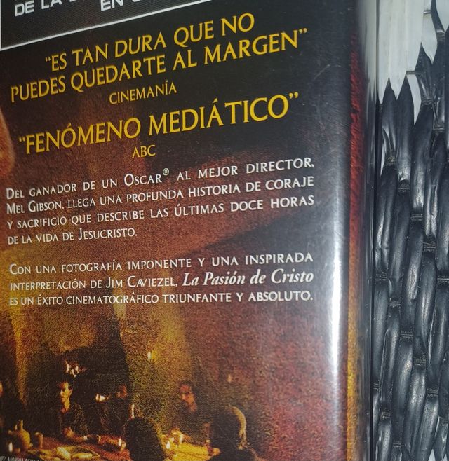 La Pasión de Cristo 1a edición descatalogada blura