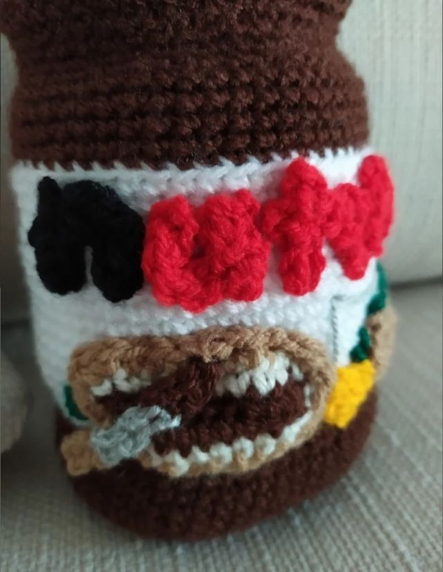 Nutella amigurumi.