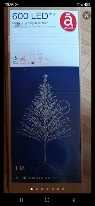 Árbol Navidad 1,80cm