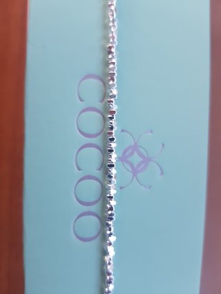 Pulsera plata de ley