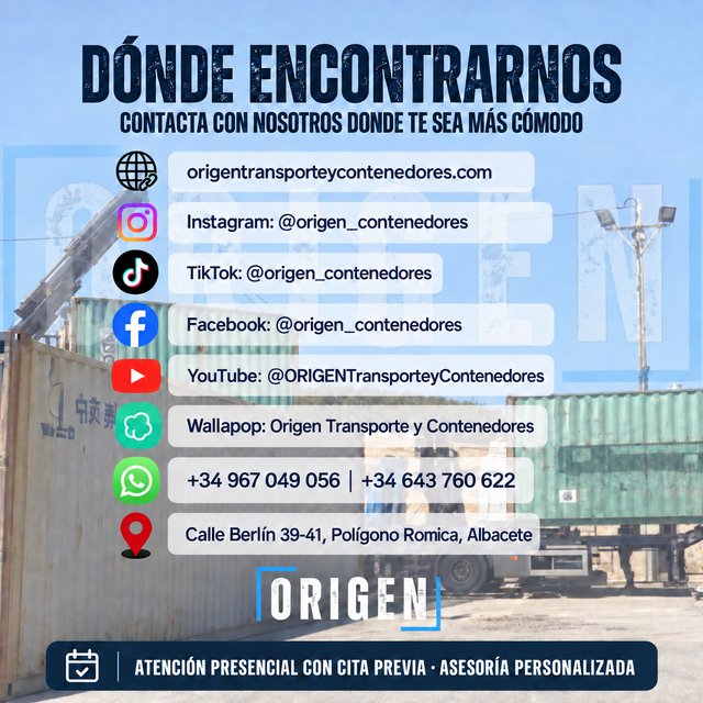 Contenedor 40' HC CW para obra y negocio