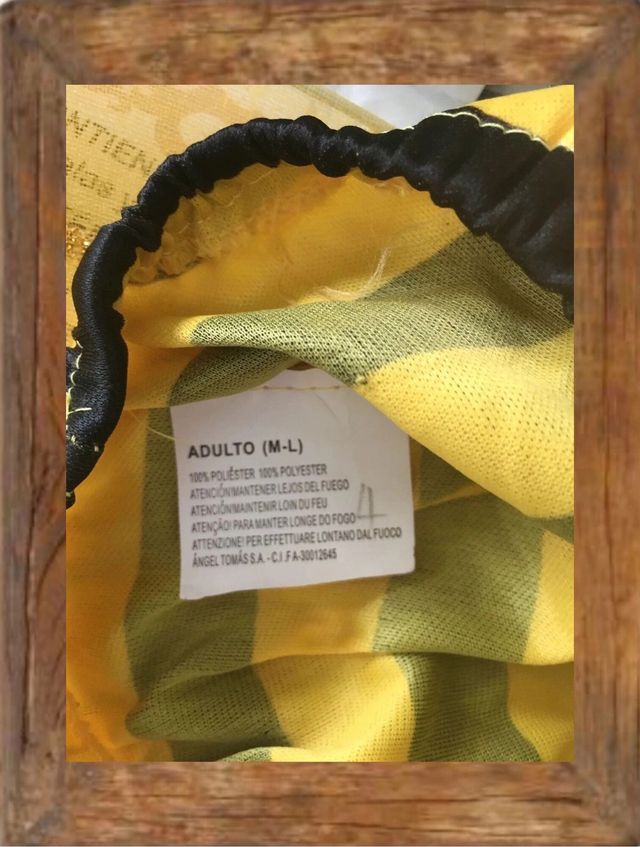 Disfraz Abeja sexy Talla M-L Adulto