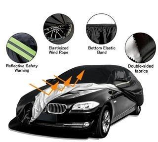 Funda Exterior Cubrecoche Casa Jardin FUENGIROLA