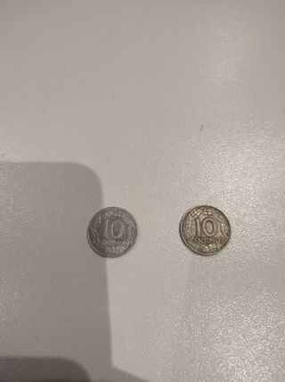 Moneda 10 céntimos Francisco Franco 1959