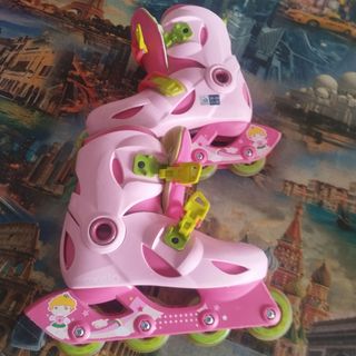 Patines linea OXELO Niña ➕ casco ➕ bolsa