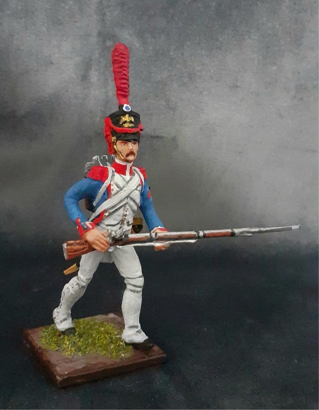 SOLDATINO NAPOLEONICO GRANATIERE FRANCESE.METALLO