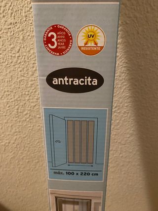 Mosquitera en forma de cortina