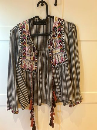 Camisa / sobrecamisa Zara talla XS