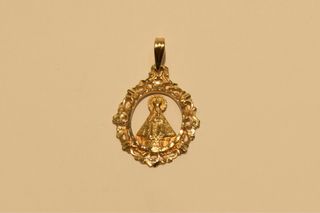 VIRGEN DEL ROCIO DE ORO 18K/3.5Gr