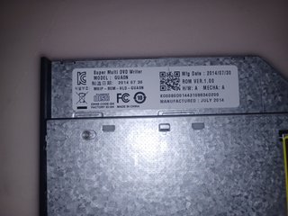 Lector DVD Grabador para portátil 9mm Hitachi-LG