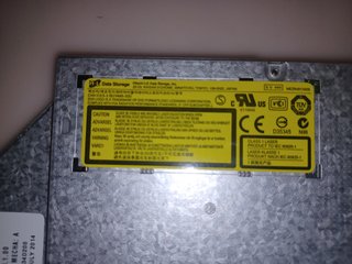 Lector DVD Grabador para portátil 9mm Hitachi-LG