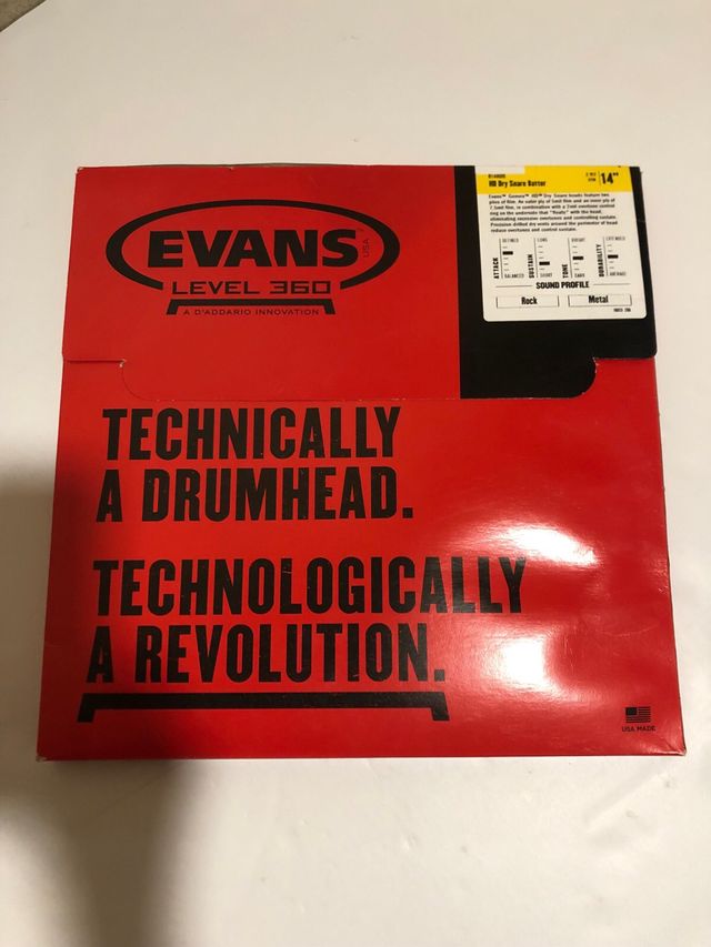 Parche evans 14 HD dry 