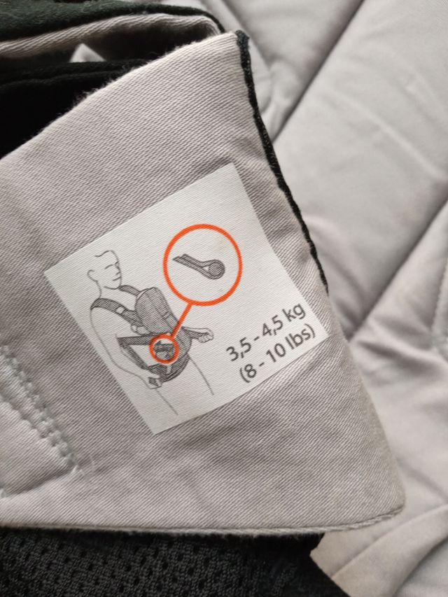 Mochila babybjorn 0-3 años