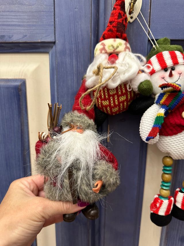 3 addobbi natalizi Vintage