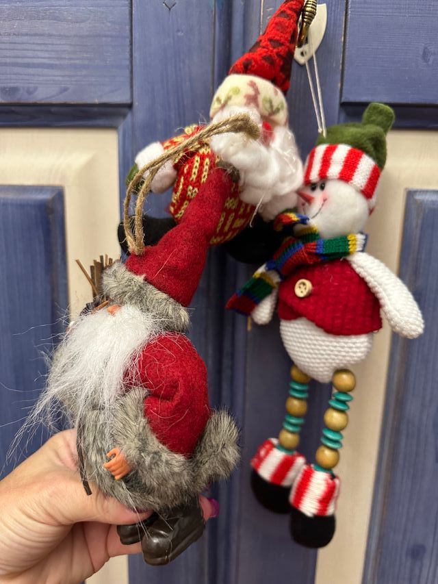 3 addobbi natalizi Vintage