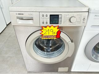 LAVADORA BOSCH INOX 8 KILOS 1200 RPM. A+++