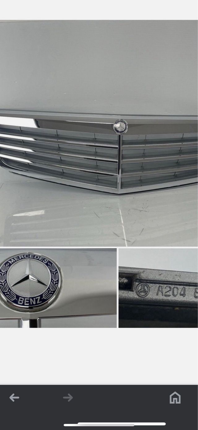 Rejillas Mercedes-Benz